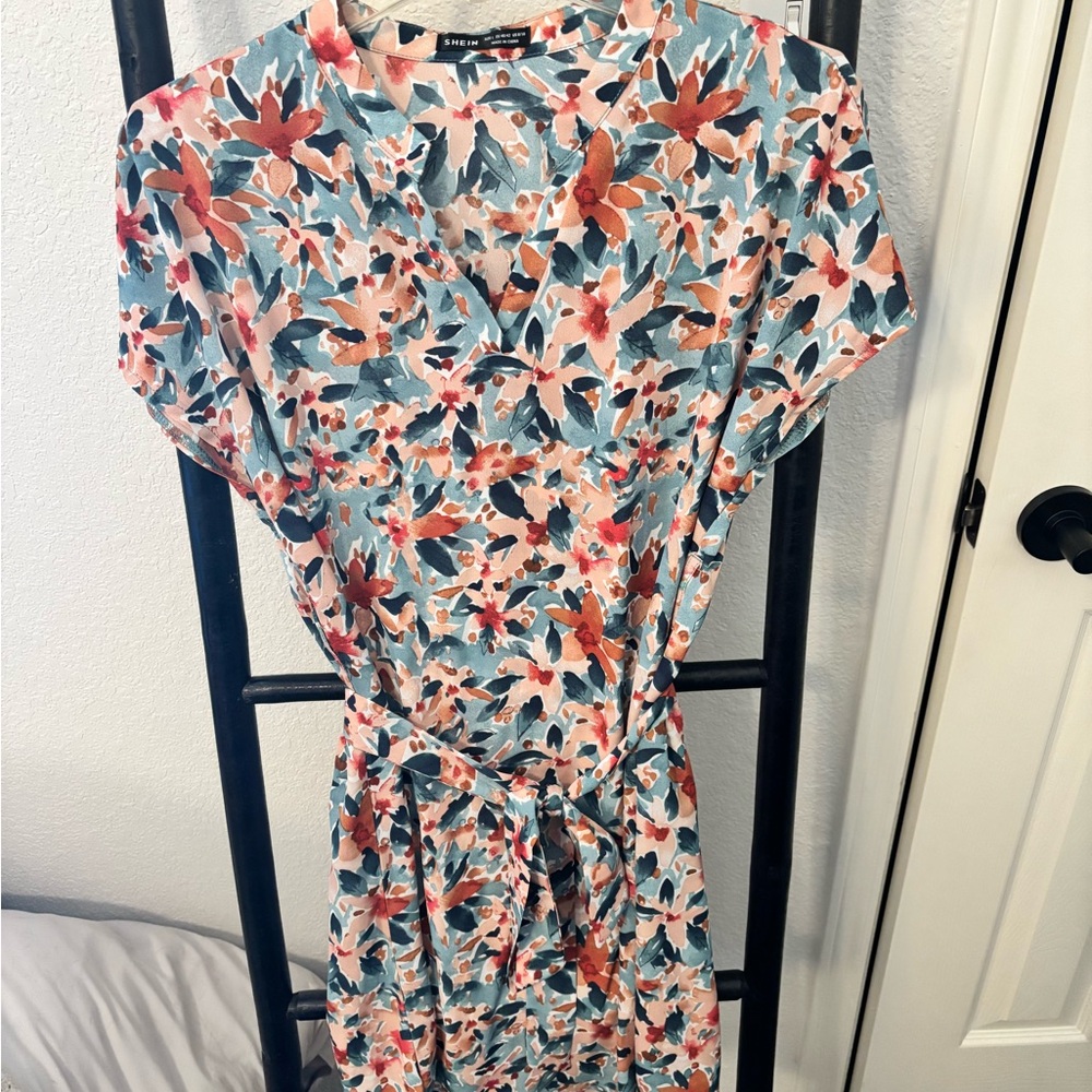 Floral Print Women's Dress